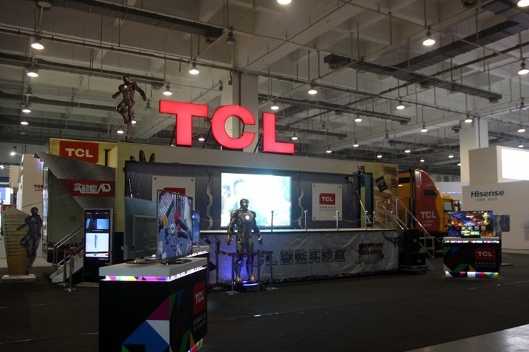 探營TCL SINOCES展區(qū)